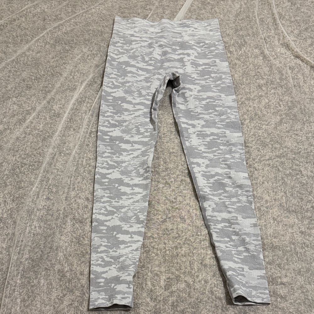 Women's Gray Camouflage Leggings